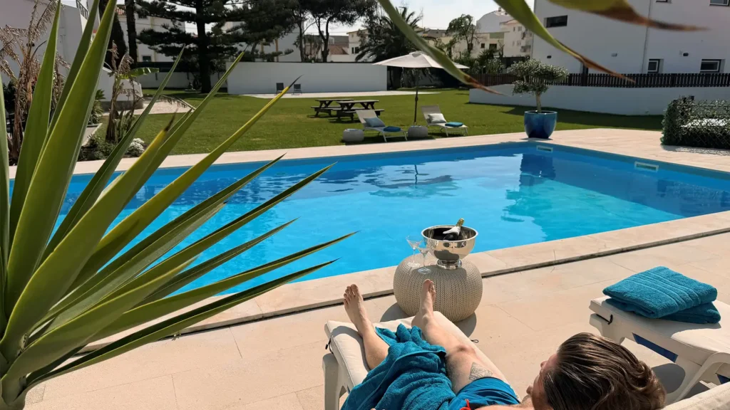 Entspannen am Pool
